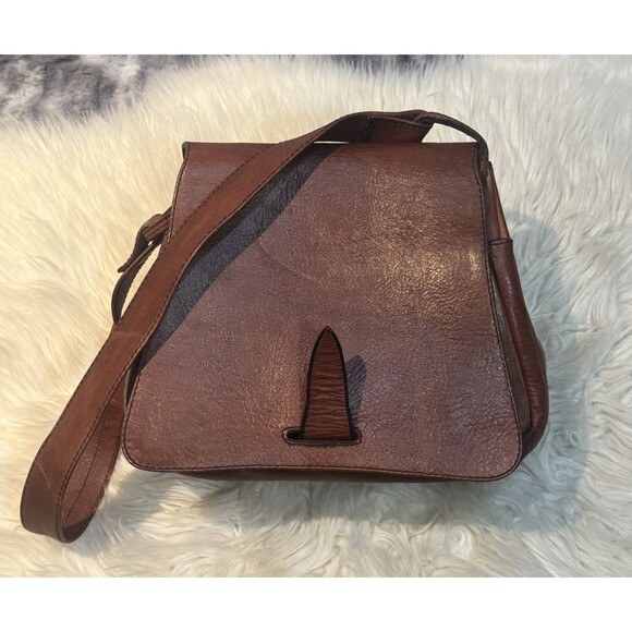 f.clegg Handbags - VTG 70s F.Clegg Genuine, Leather Shoulder Bag Purse Frank Clegg Boho Western